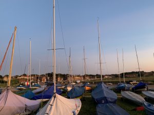 From the Dinghy Park to the Quay